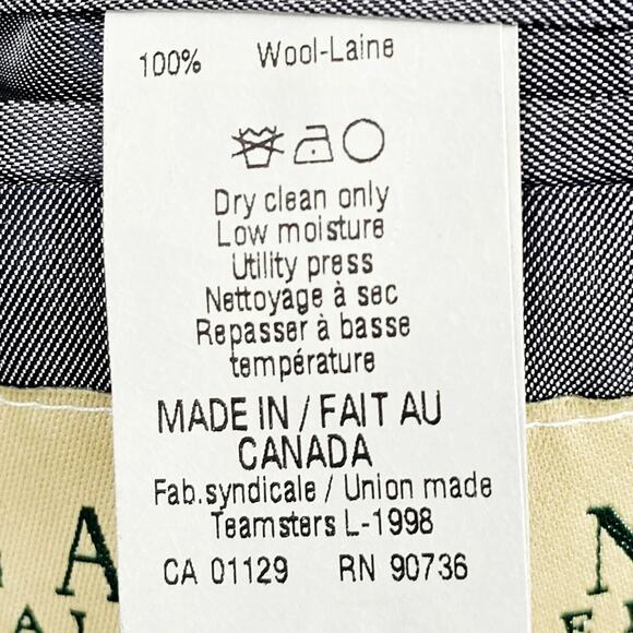 Lauren Ralph Lauren Black Wool Tuxedo Suit 40L Jacket 34x34 pant satin lapel - Picture 5 of 16